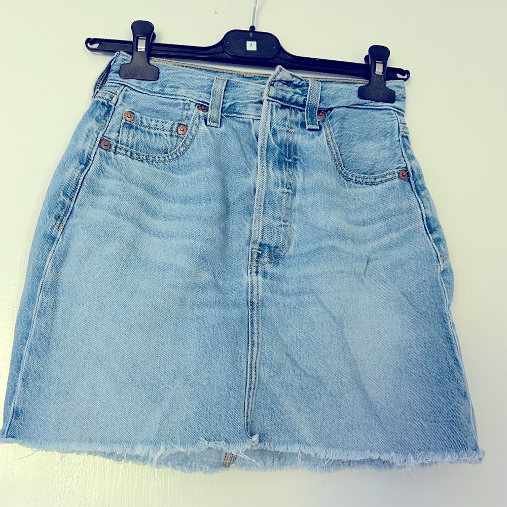 Levi’s Denim ribcage Mini Skirt
